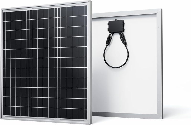Renogy 50 Watt 12 Volt Monocrystalline Solar Panel