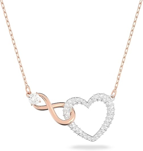 Swarovski Infinity Heart Crystal Pendant Necklace