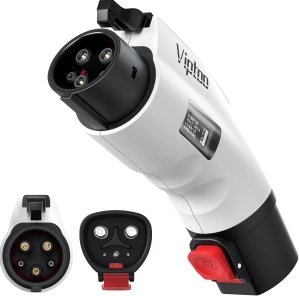 VIPTOO Tesla to J1772 Adapter with Real-Time Display Screen
