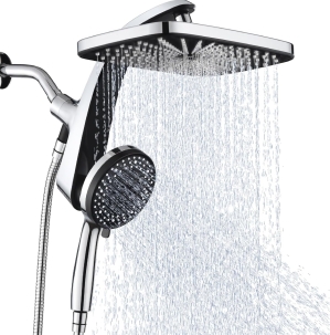 12-Inch Rain Shower Head with Magnetic Handheld Combo