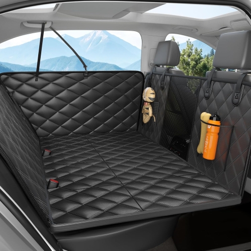 Hard Bottom Dog Seat Cover & Back Seat Extender