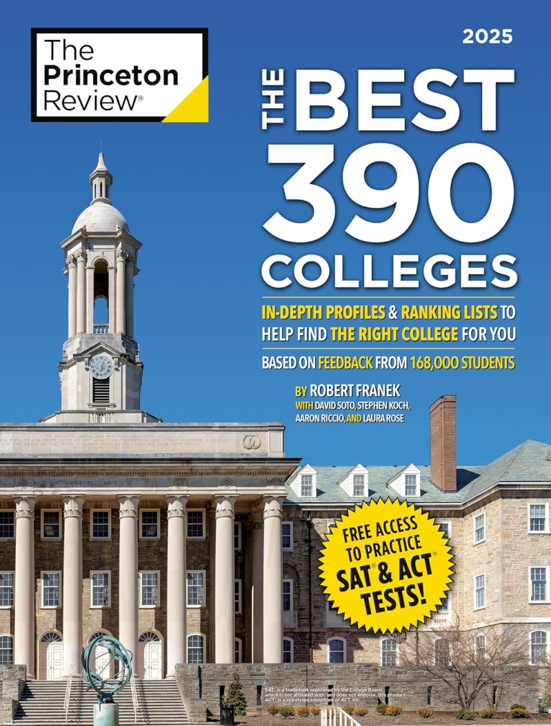 The Best 390 Colleges, 2025 Edition (The Princeton Review)