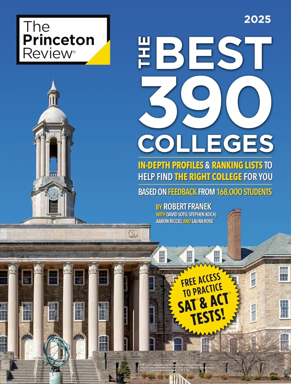 The Best 390 Colleges, 2025 Edition (The Princeton Review)