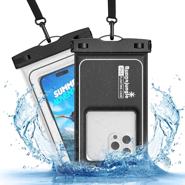 Waterproof Phone Pouch - 2 Pack IP68 Floating Waterproof Phone Case