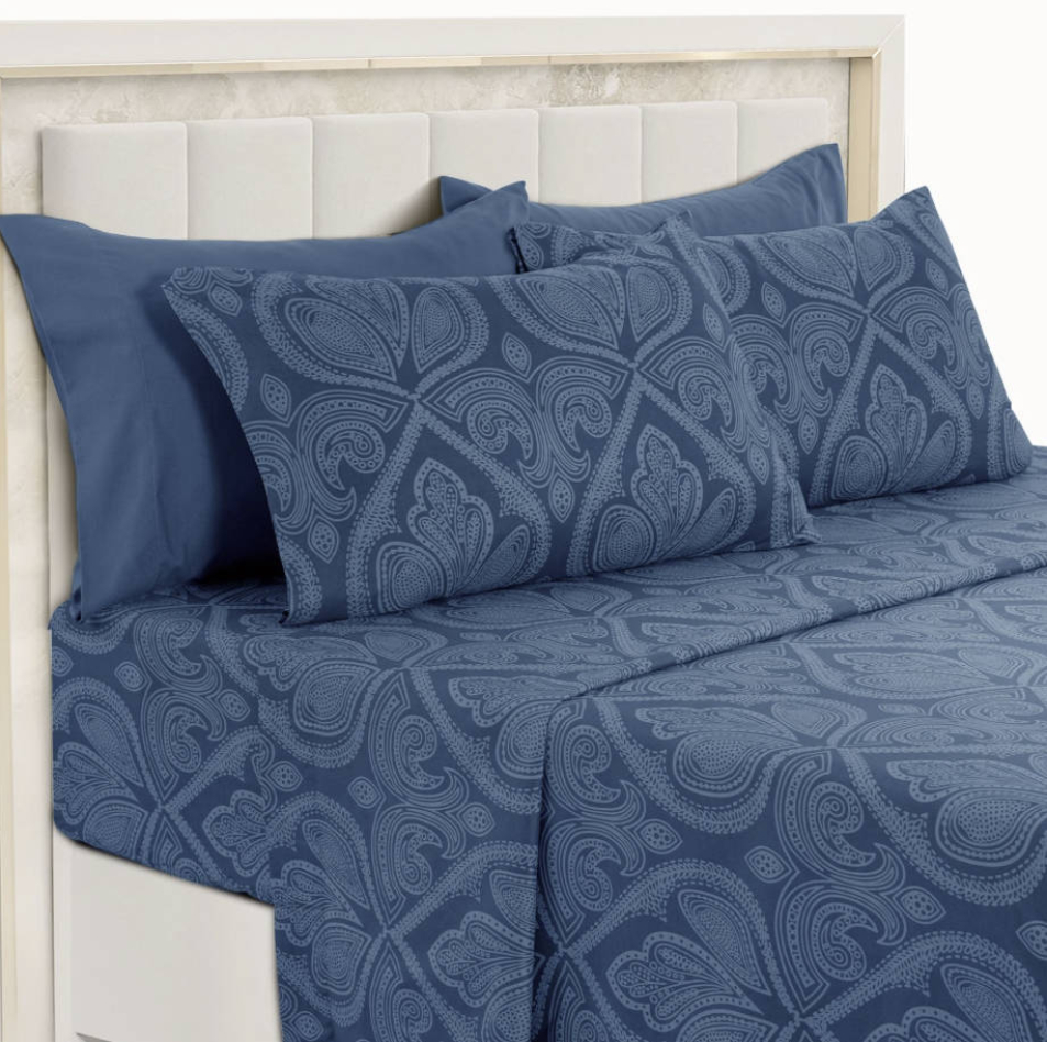6-Piece Deep Pocket Microfiber Sheet Set
