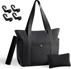 4-Piece Tote Bag & Car Organizer Set for Moms & Teachers