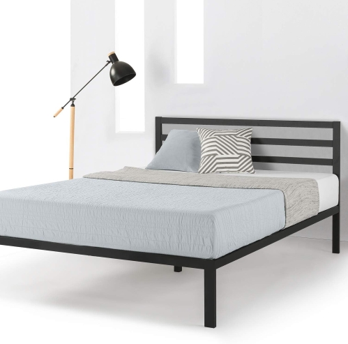 Mellow 14-Inch Heavy-Duty Platform Bed Frame (Full)