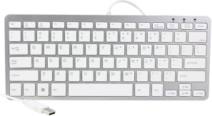 Slim Mini Wired USB Keyboard