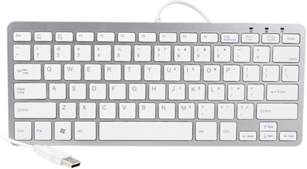 Slim Mini Wired USB Keyboard