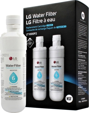 LG LT1000P2 Refrigerator Water Filter (2-Pack)
