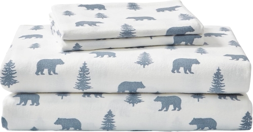 Eddie Bauer Cotton Flannel Sheet Set