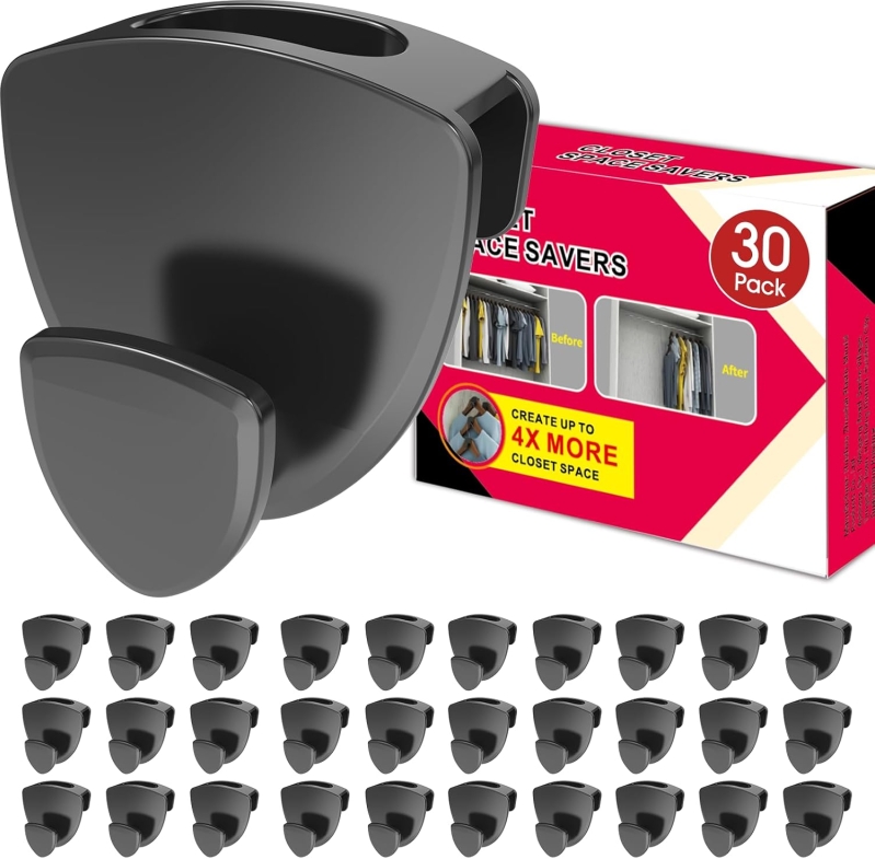 Heavy-Duty Space Saving Hanger Hooks