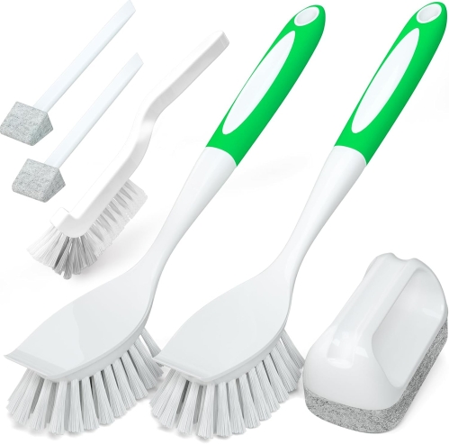 Holikme 6-Piece Kitchen Cleaning Brush Set