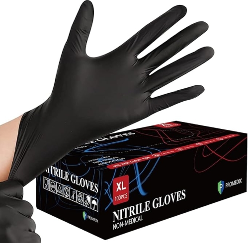 Nitrile Disposable Gloves, Latex & Powder Free