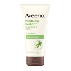Aveeno Positively Radiant Exfoliating Facial Scrub - Brightening, Gentle & Soy Extract