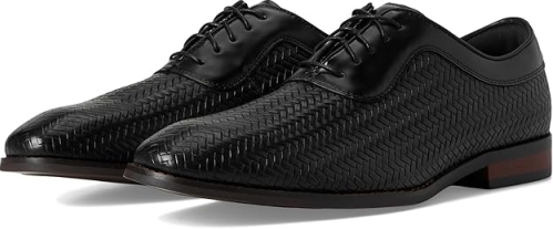 Stacy Adams Men's Keating Lace Up Oxford | Printed Leather Detail & Red Zone Comfort