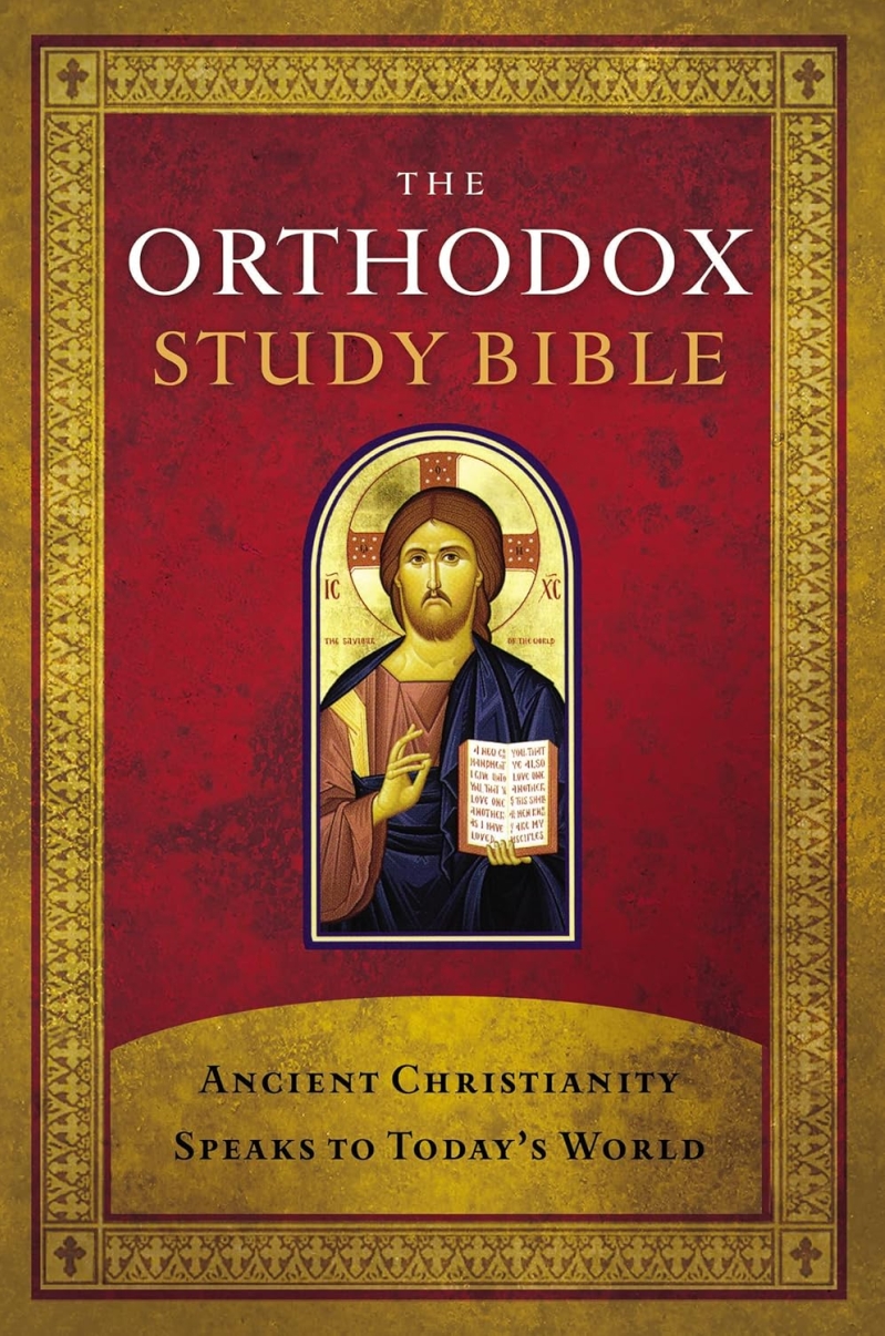 The Orthodox Study Bible, Hardcover | Septuagint Old Testament, NKJV & Ancient Church Commentary