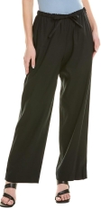 Rebecca Taylor Women's Stretch Linen Pull-On Pant | Viscose Blend with Drawstring