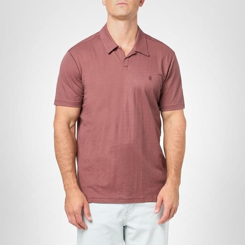 John Varvatos Men's Fashion Knitwear | Viscose-Polyamide Blend & Collared Neck