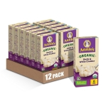 Annie's Organic Shells & White Cheddar Macaroni and Cheese | 6 oz Boxes (Pack of 12)
