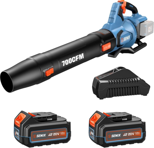 Tackle Fall Leaves with the Senix 40V Cordless Leaf Blower
