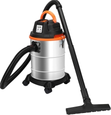 LIGO 4 Gallon Wet/Dry Shop Vacuum | 4 HP Stainless Steel for Garage & Car