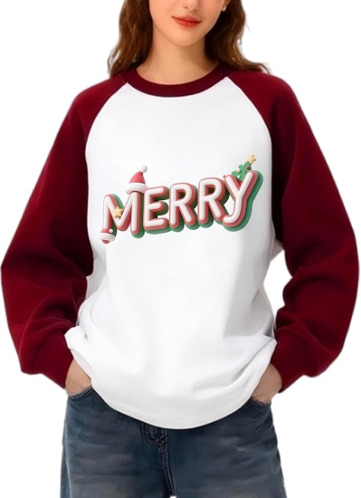 Oversized Christmas Sweatshirts for Women 2025: Cozy Merry Crewneck, Festive & Versatile Holiday Apparel