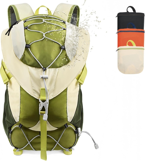 Seektop 20L Ultra Lightweight Packable Hiking Backpack - Water-Resistant Foldable Daypack