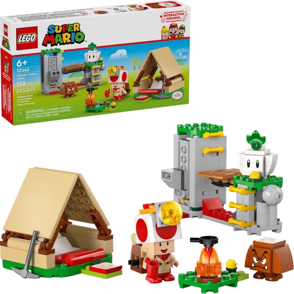 LEGO Super Mario Captain Toad’s Camp Expansion Set (72040)