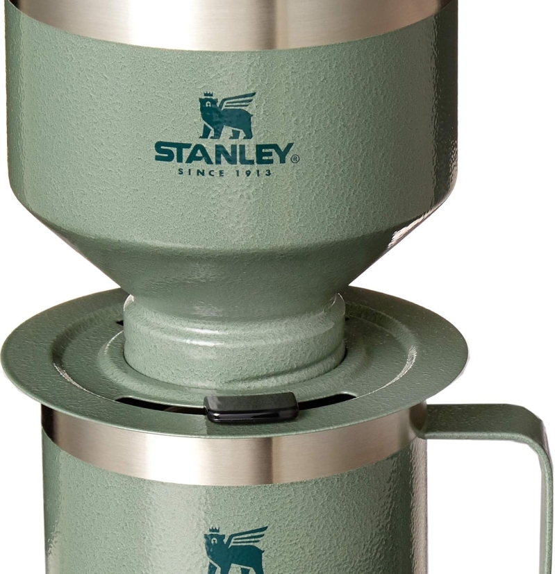 Stanley Perfect-Brew Pour Over Set with 12 oz Camp Mug - Hammertone Green