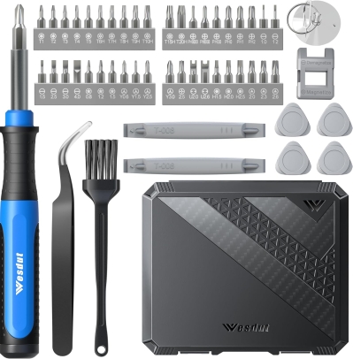Wesdut 52-in-1 Small Precision Screwdriver Set - Magnetic Repair Tool Kit