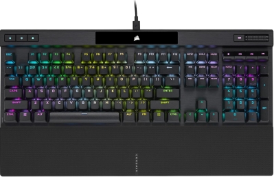 Corsair K70 RGB PRO Wired Mechanical Gaming Keyboard - Cherry MX Speed Silver
