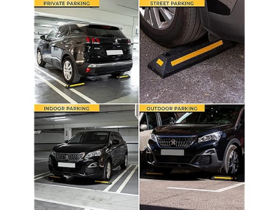 Zone Tech TS0006 Heavy Duty Rubber Parking Guide - 21