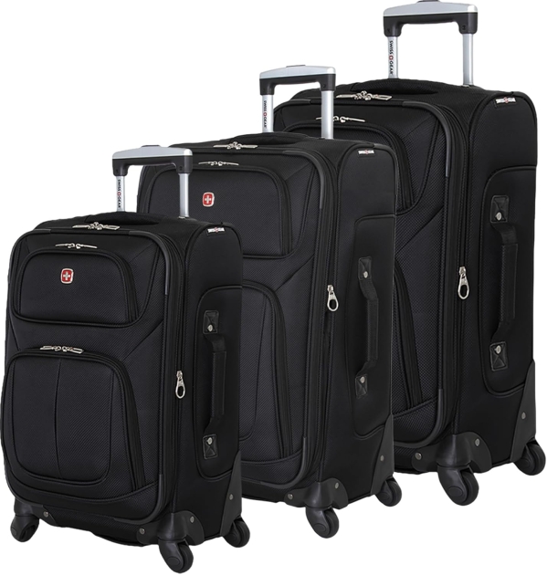 3-Piece SwissGear Sion Softside Luggage Set - 21