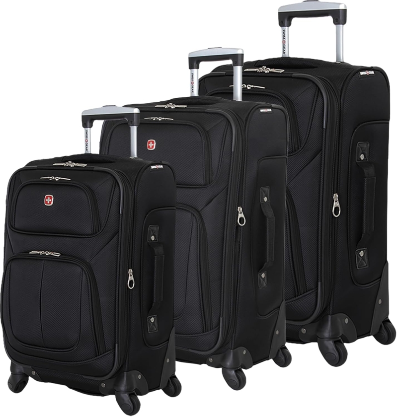 3-Piece SwissGear Sion Softside Luggage Set - 21