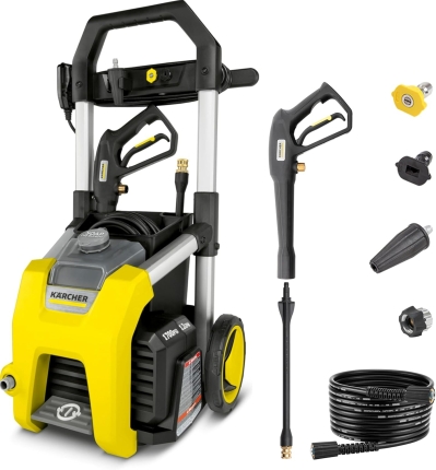 Kärcher K1700 Electric Pressure Washer - 1700 PSI with Detergent Tank