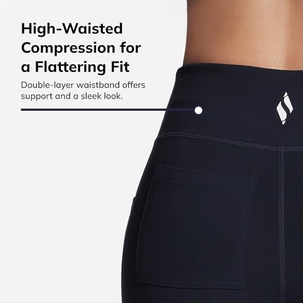 Skechers Women's Go Walk High Waisted Pant Joy - Bootcut