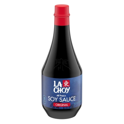 La Choy Original Soy Sauce, 15 oz Bottle - Gluten-Free All-Purpose Seasoning