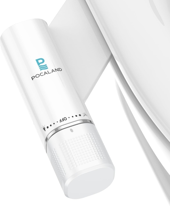 Ultra-Slim Bidet Attachment with Dual Retractable Nozzles - Posterior & Feminine Wash