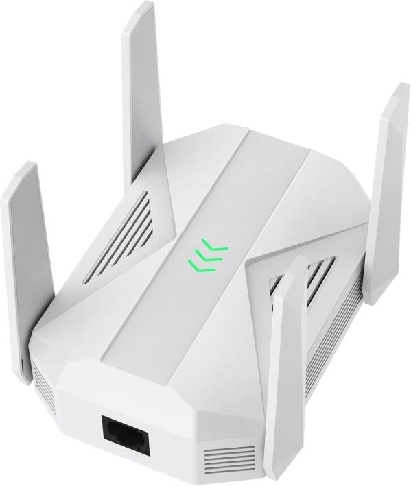 Hosmmer AC2100 Dual-Band WiFi Extender - 12,888 Sq. Ft. Coverage with Gigabit Ethernet
