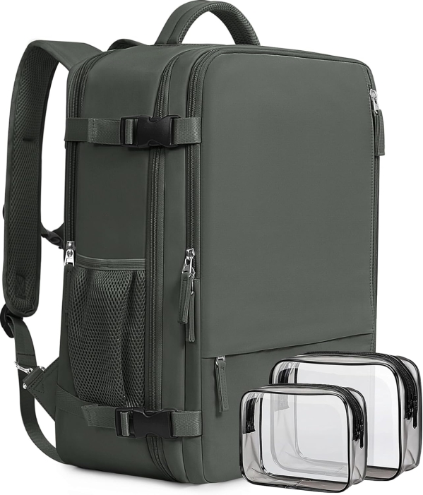 Beraliy 24L Travel Backpack - Flight Approved Carry On for 16
