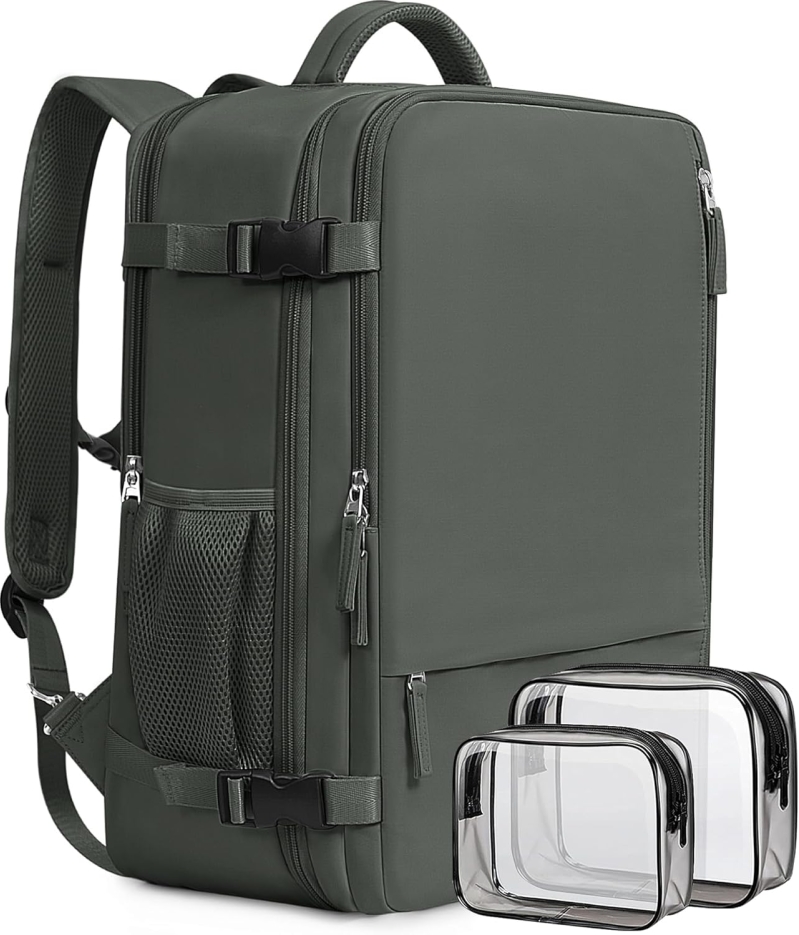 Beraliy 24L Travel Backpack - Flight Approved Carry On for 16