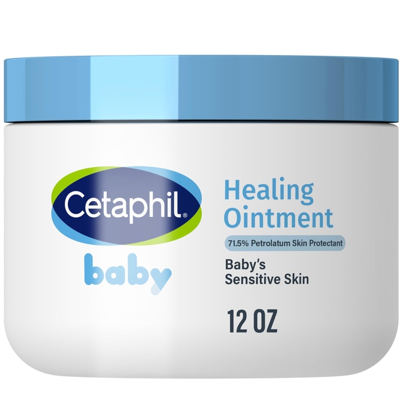 Cetaphil Baby Healing Ointment - 12oz Diaper Rash & Skin Protectant for Sensitive Skin