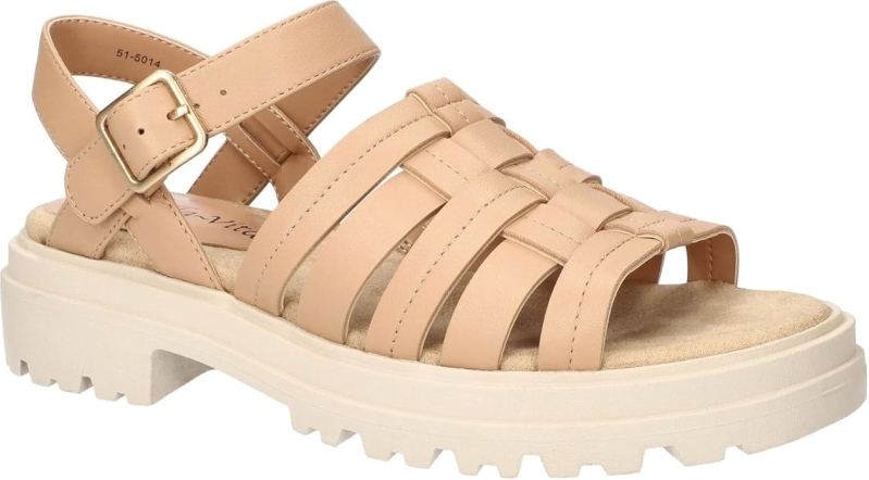 Bella Vita Women's Loni Heeled Sandal - Adjustable Buckle & Comfort Sole