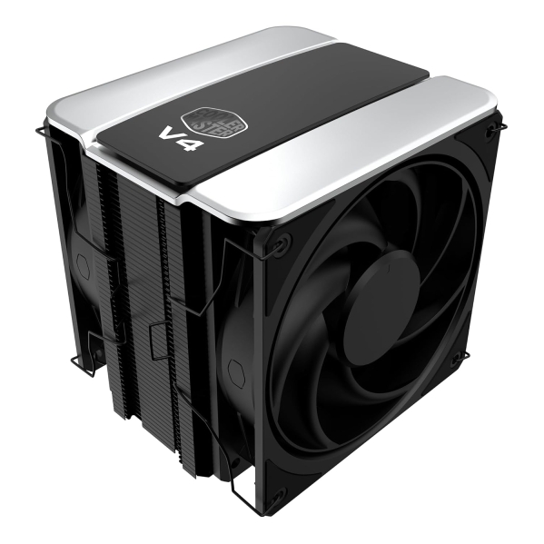 Cooler Master V4 Alpha 3DHP CPU Air Cooler - Dual 120mm Mobius Fans