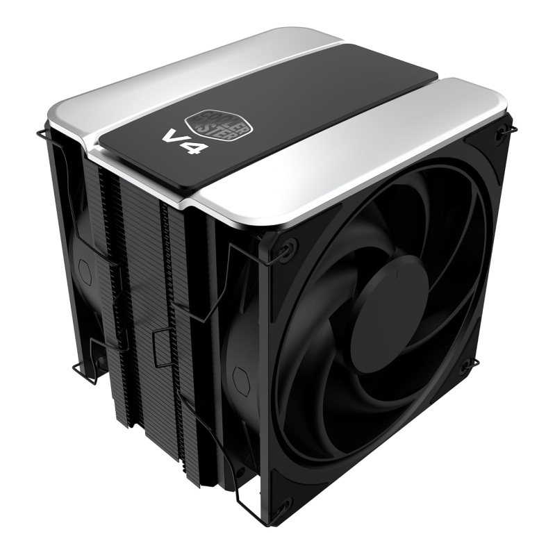 Cooler Master V4 Alpha 3DHP CPU Air Cooler - Dual 120mm Mobius Fans