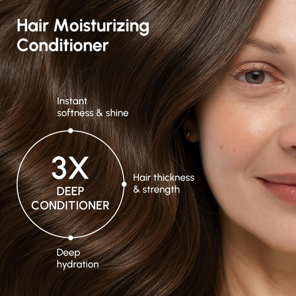 MAREE Deep Conditioning Hydrating Hair Conditioner - Color Safe Moisturizer for Dry & Damaged Hair