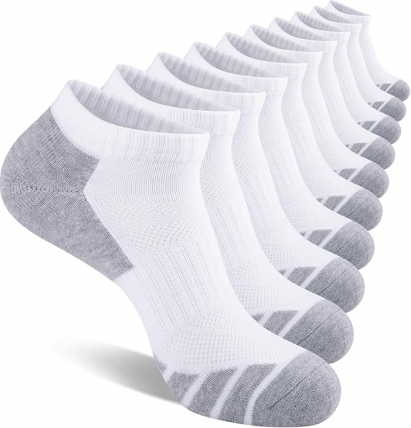 Save $3 on Heatuff 10 Pairs Men's Athletic Running Socks - Best Deal!