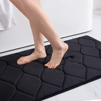 Smiry Memory Foam Bathroom Rugs - Save $4 on Ultra Soft & Non-Slip Bath Mat