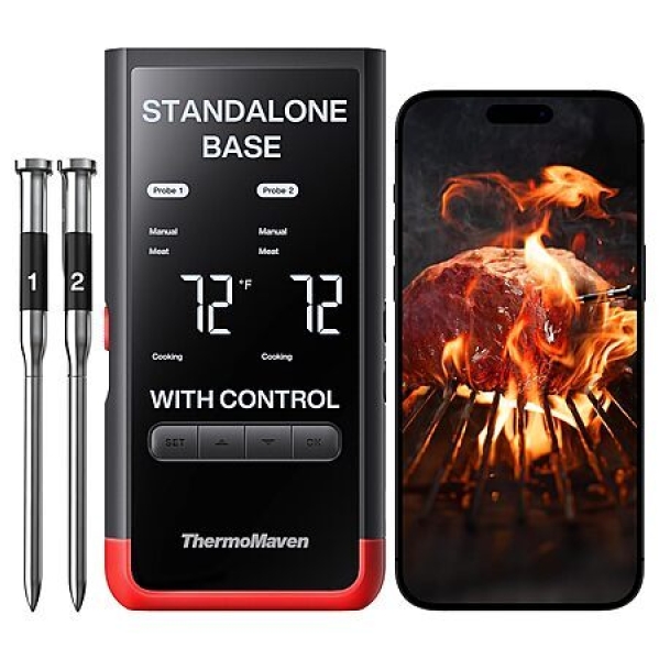 ThermoMaven Smart Bluetooth Meat Thermometer – 2 Probes, 40% Off